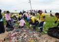 Gandeng DLH Pohuwato, Pani Gold Mine Gelar Aksi Bersih Pantai di Hari Lingkungan Hidup Sedunia