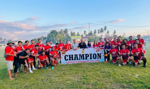 REBAH FC Reskrim Pohuwato Juara Turnamen Sepak Bola HUT Bhayangkara ke-80 