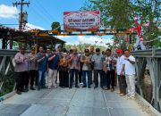 42 Meter Jembatan Bailey Dibangun, Pani Gold Mine Bantu Pulihkan Mobilitas Warga Pulubala