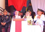 Di Mako Polres, Bupati Saipul Pimpin Khidmatnya Upacara HUT ke-81 RI