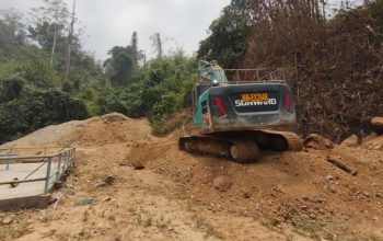 PGM dan PDAM Pohuwato Lakukan Pemeliharaan Fasilitas Intake Air di Desa Hulawa