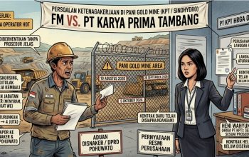 Pani Gold Project Kembali Disorot! Kisruh Ketenagakerjaan di PT KPT, dari Skorsing hingga PHK